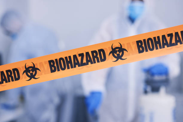 Professional Infectious Disease Decontamination technician working in Concord, NC